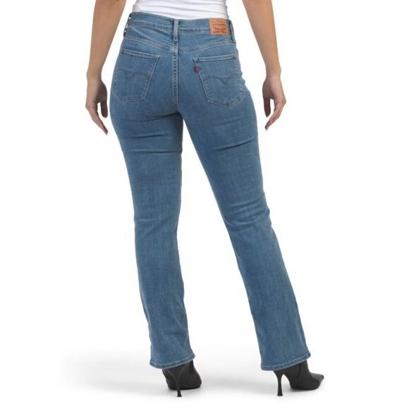 Levis 315 Womens High Rise Shaping Denim Bootcut Jeans Sz 34 x 32 New - Picture 2 of 11